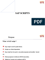 SAP Scripts: A Guide to Form Printing Components and Commands