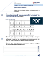 Aula 16 - Negação de Proposições Compostas