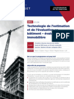 221.DB TTechnologie de Lestimation Et de Levaluation en Batiment - Evaluati