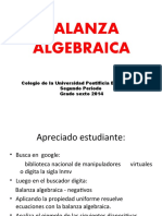 Balanza Algebraica