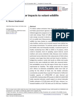 J Wildl Manag - 2022 - Smallwood - Utility Scale Solar Impacts To Volant Wildlife