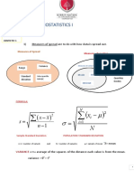 Biostatistics I