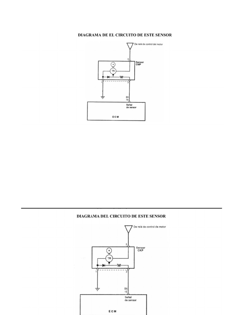 Diagramas Electricos Sensores | PDF