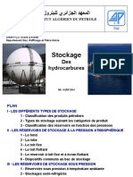 Cours de Stockage Des Hydrocarbures 2013