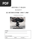 CUADERNILLO DE TRABAJO HIST. 2do. B IV Completo