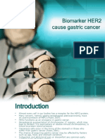 Biomarker HER2 Cause Gastric Cancer