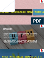 Buenas Prácticas de Manufactura