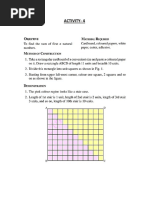 Math Activity 4 Arithmetic Progression