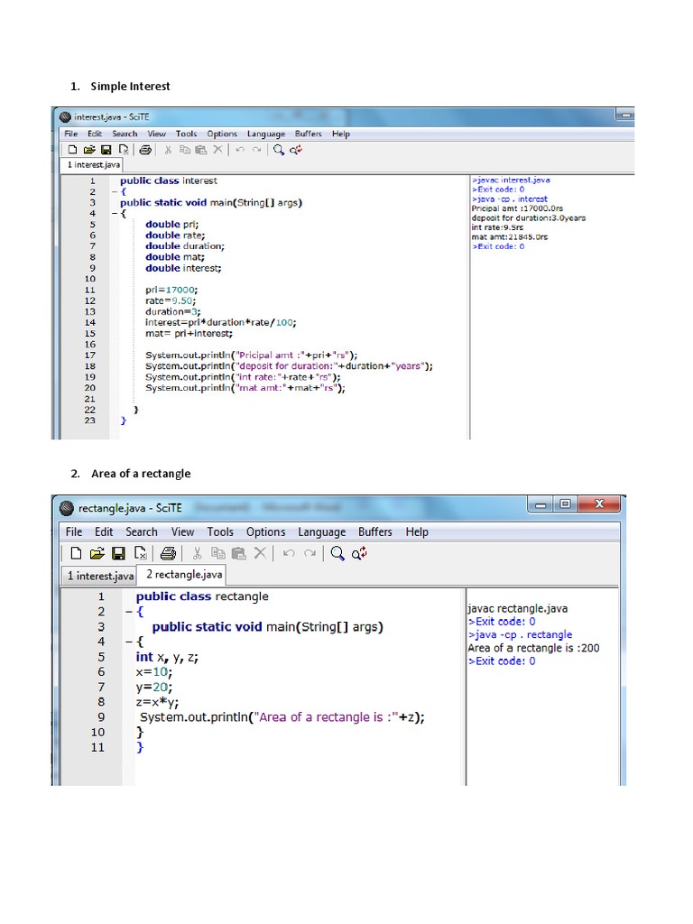 Java Scripts Worked | PDF