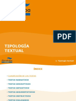 Tipología Textual Coherencia