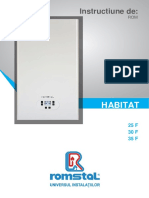 35SS0026 - HABITAT 25F, Manual Utilizare, Instalare, Intretinere