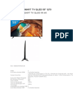 Samsung QLED 55 Q70 4K Smart TV