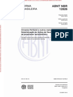 NBR12826 - Cimento Portland e Outros Materiais em Pó - Determinação Do Índice de Fi Nura Por Meio de Peneirador Aerodinâmico