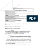 Investigación de motivaciones en empresa CASABACA