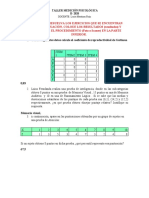 TALLER 3 Corte MEDICION