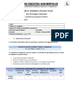 Bachillerato Modalidad A Distancia Virtual Área de Lengua y Literatura