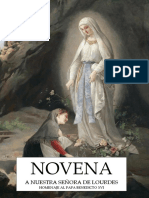 Novena a Nuestra Señora de Lourdes. Homenaje a Benedicto XVI 