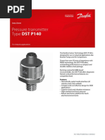 Catalogue Danfoss Pressure Switch | PDF | Refrigeration | Thermostat