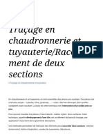 Traçage en Chaudronnerie Et Tuyauterie - Raccordement de Deux Sections - Wikilivres