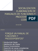 Socializacion Proyecto Manuales