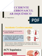 Accidente Cerebrovascular Isquémico