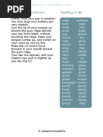 Speak More Clearly British Accent R Consonant 1