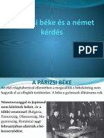 A Párizsi Béke És A Német Kérdés