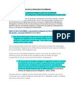 Comunidades Indígenas en La Ruralidad Colombiana