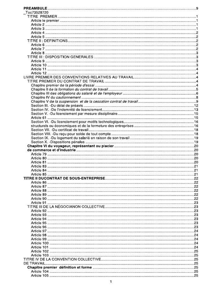 Code Du Travail PDF