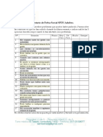 Inventario Spin de Fobia Social Adultos