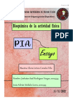 PIA Bioquimica - Ensayo