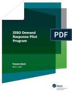 IESO-Demand Response Pilot Program-Program Details