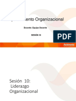 Comportamiento Organizacional: Docente: Equipo Docente