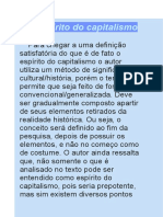 FICHAMENTO - Weber - Ética Protestante