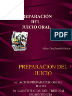 Actos Preparatorios Al Juicio Oral