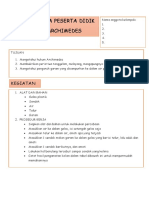 LKPD Hukum Archimedes