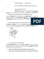 Cuestionario Módulo Operación y Mantenimiento de Una Planta Desaladora de Ósmosis Inversa