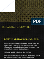 Al Hal & Al Bathil