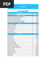 Totalynk - Lista de Precios