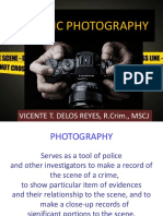 Lecture in Forensic Photography