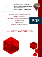 Unidad5 - Reto Matemático - Giovana Yoselin Hernández Avila