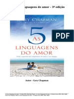 Baixar As Cinco Linguagens Do Amor - 3 Edição Livros (PDF, Epub, Mobi) Por Gary Chapman