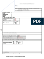 Informe de Avance Del Estudiante