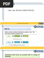 Unit 8 - Ing Forms and Infinitives