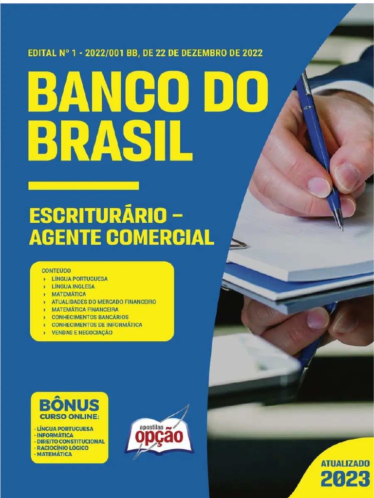Apostila Concurso Banco do Brasil 2022 | PDF | Juros | Indústrias de ...