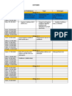 Jadwal Pengajaran