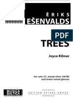 Eriks Esenvalds - Trees SATB