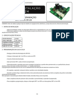 Manual instalação e programação placa CR-24 para automatismo de portão