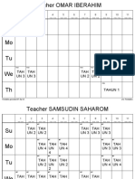 Jadual Individu