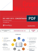 ISO 14001 Concentradora Toquepala